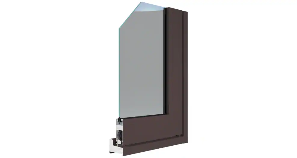 Nhôm hệ 55 vát cạnh